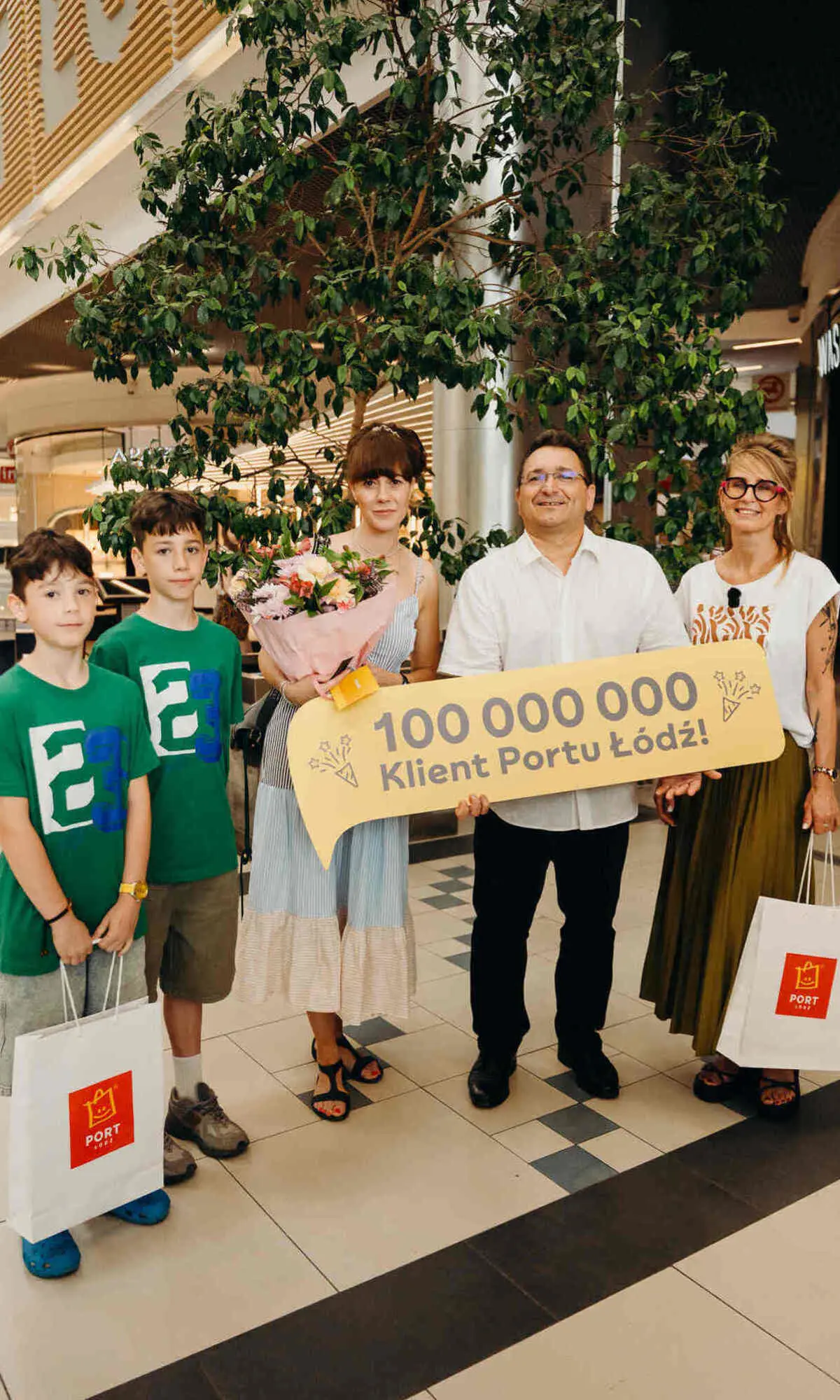 100-milionowy klient Portu Łódź