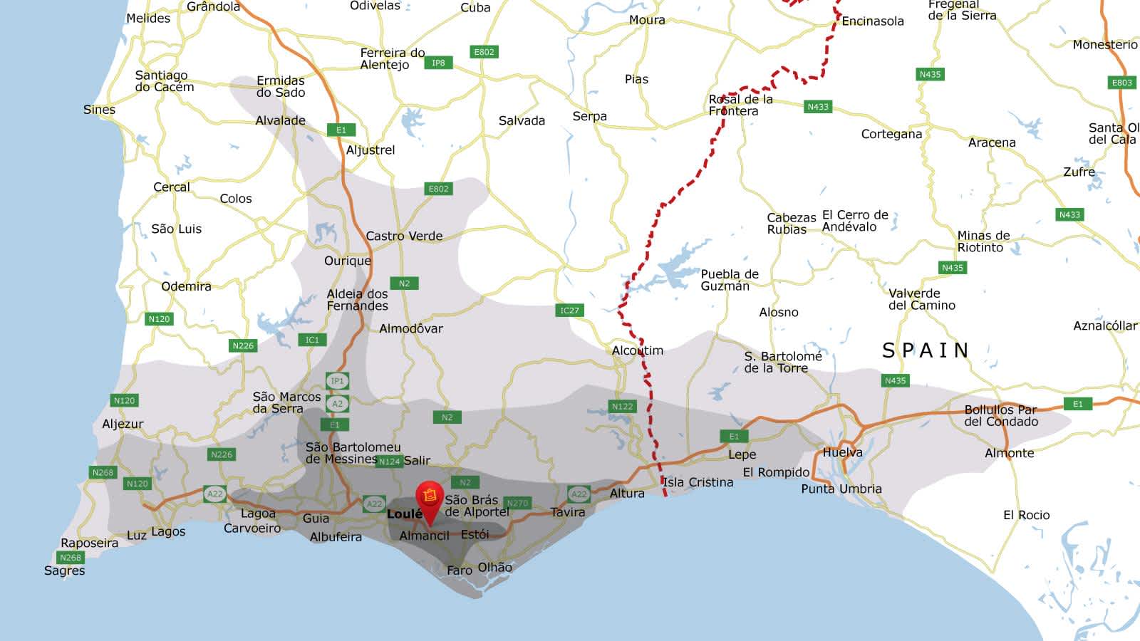 Ingka centres Building Mar Algarve map 01