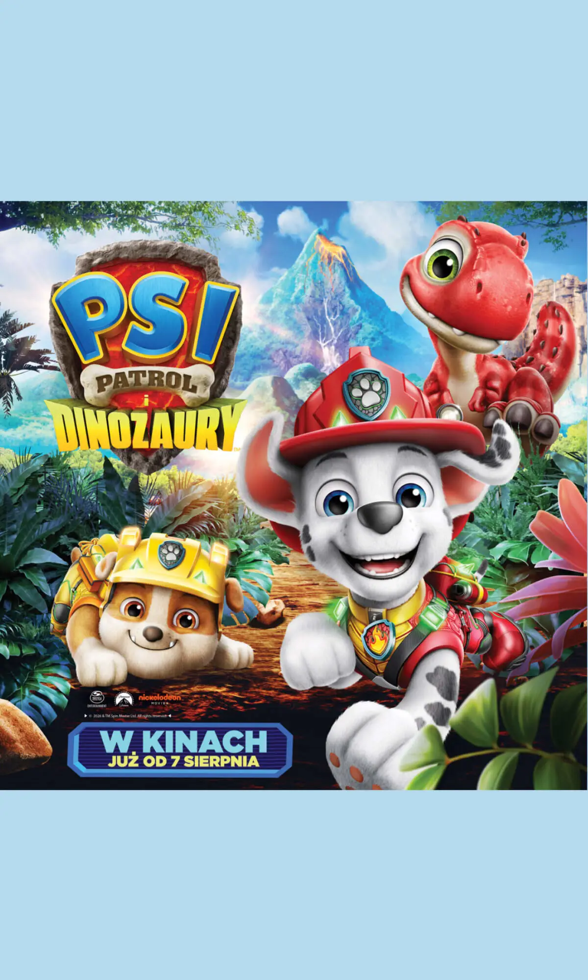 Psi Patrol i dinozaury w Porcie Łódź