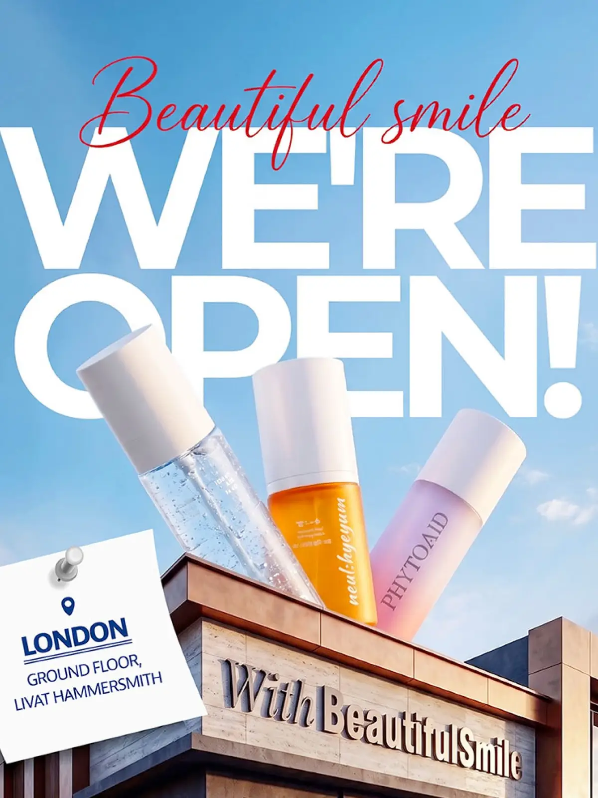 Beautiful Smile Opening event at Livat Hammersmith