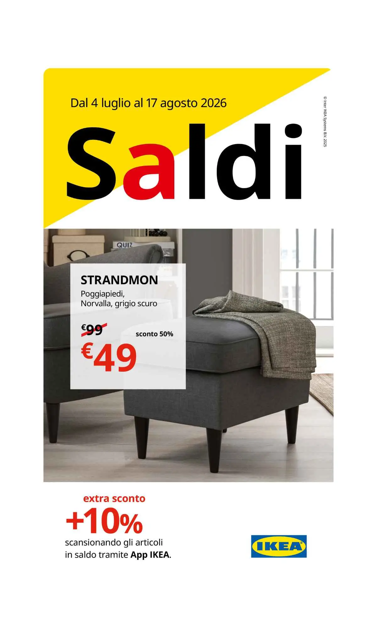 Tiare Shopping Main Banner IKEA Saldi PE 2026