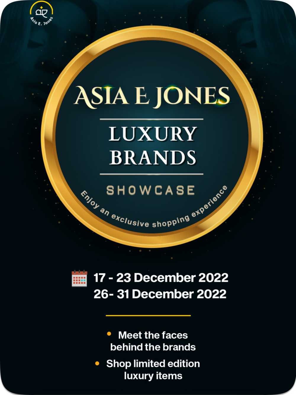 Asia E Jones Luxuy Brands showcase at Livat