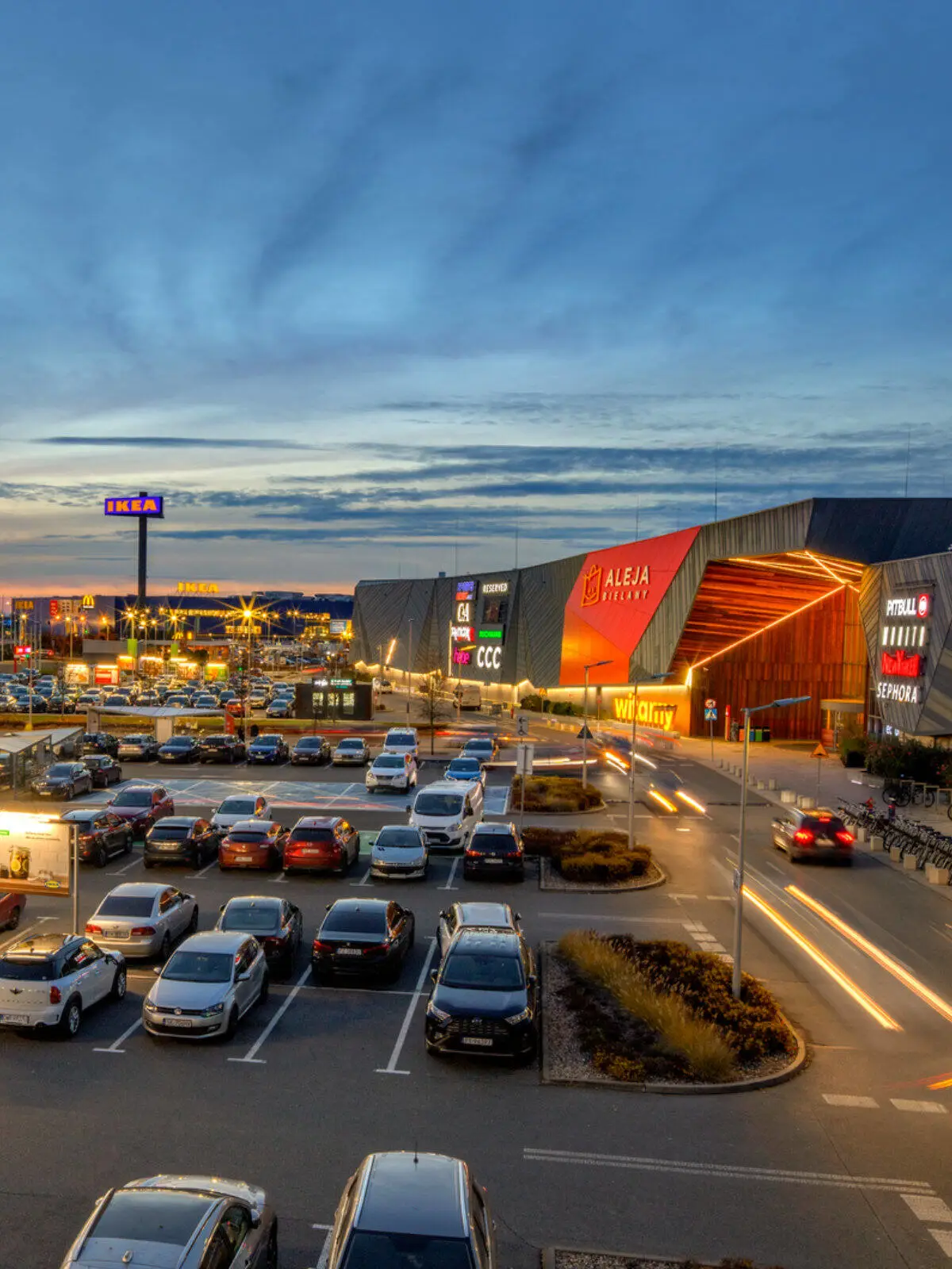 Aleja Bielany i IKEA