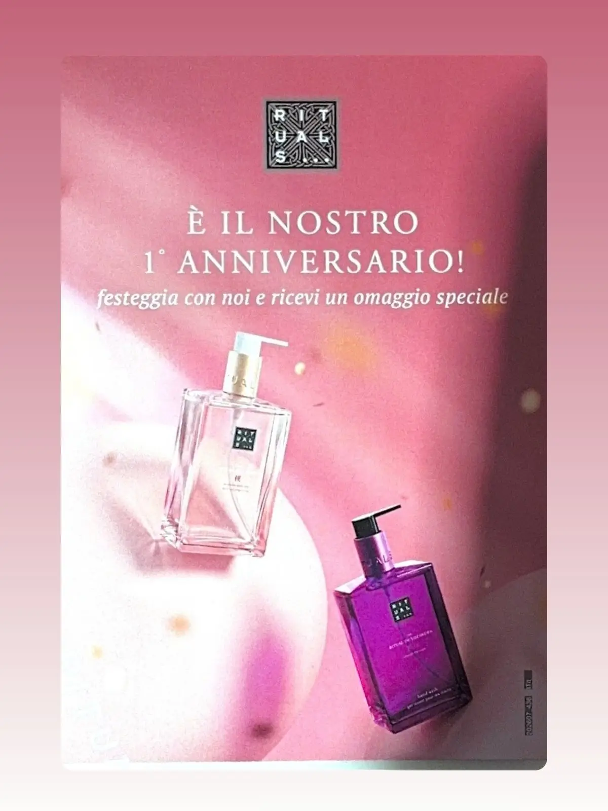 Tiare Shopping Offer Offer Rituals E il nostro primo anniversario
