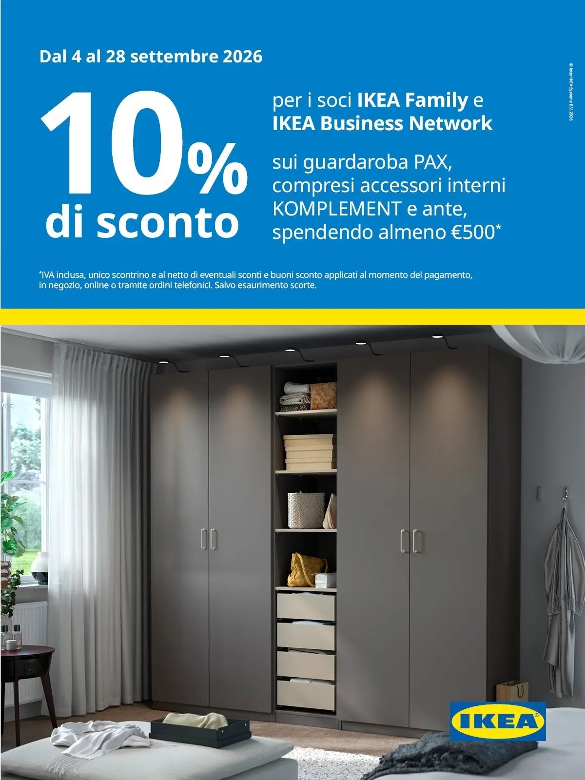 Tiare Shopping Offer IKEA 10 di sconto 09 2026