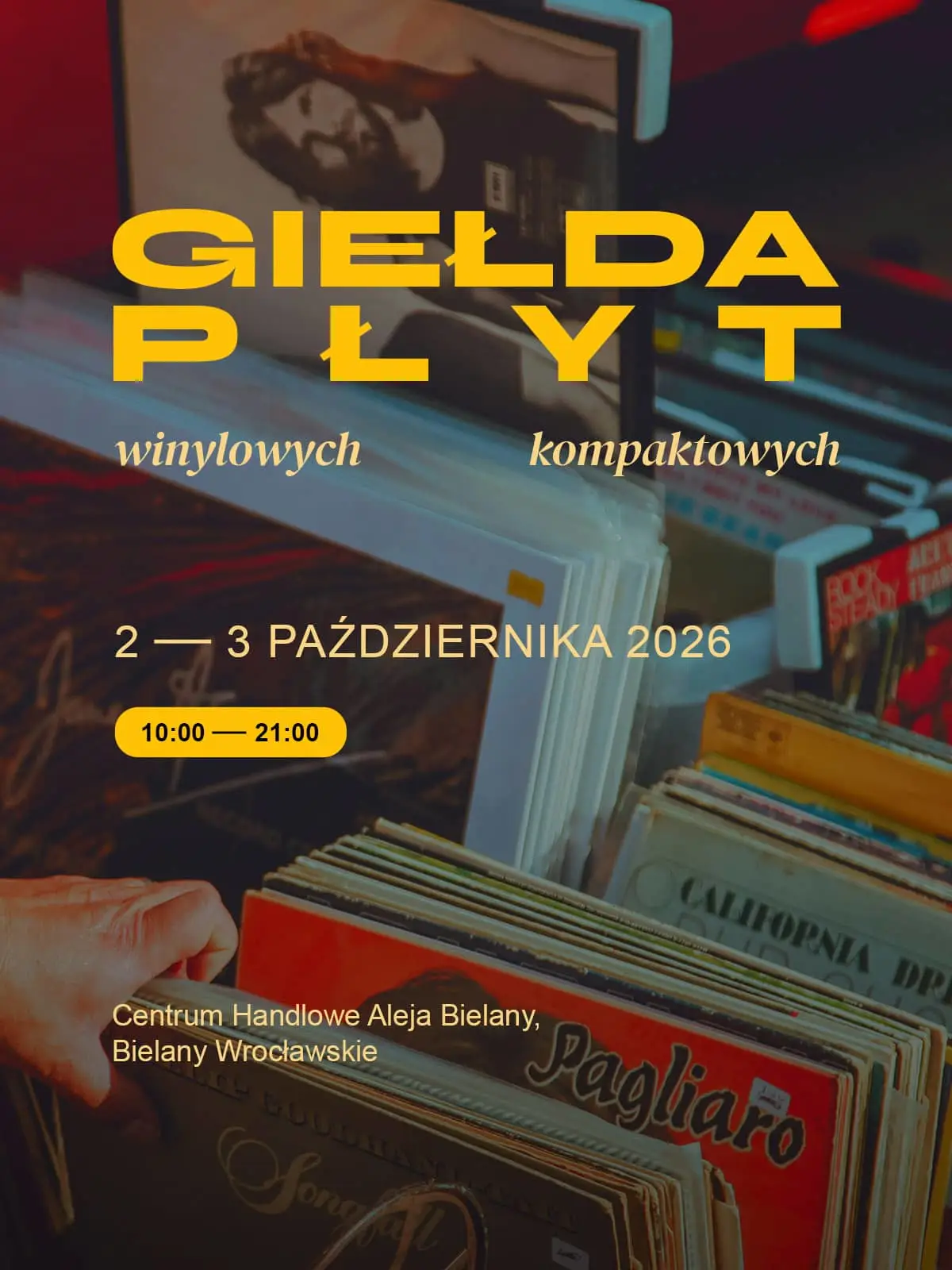 Aleja Bielany giełda płyt winylowych