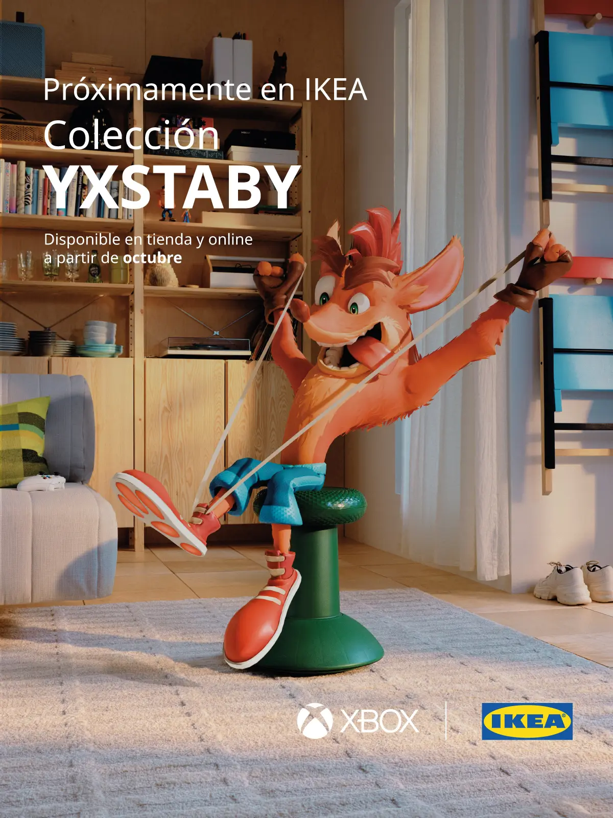 ¿Te apasionan los videojuegos? Descubre YXSTABY de IKEA y Xbox: 9 piezas para un espacio gaming.