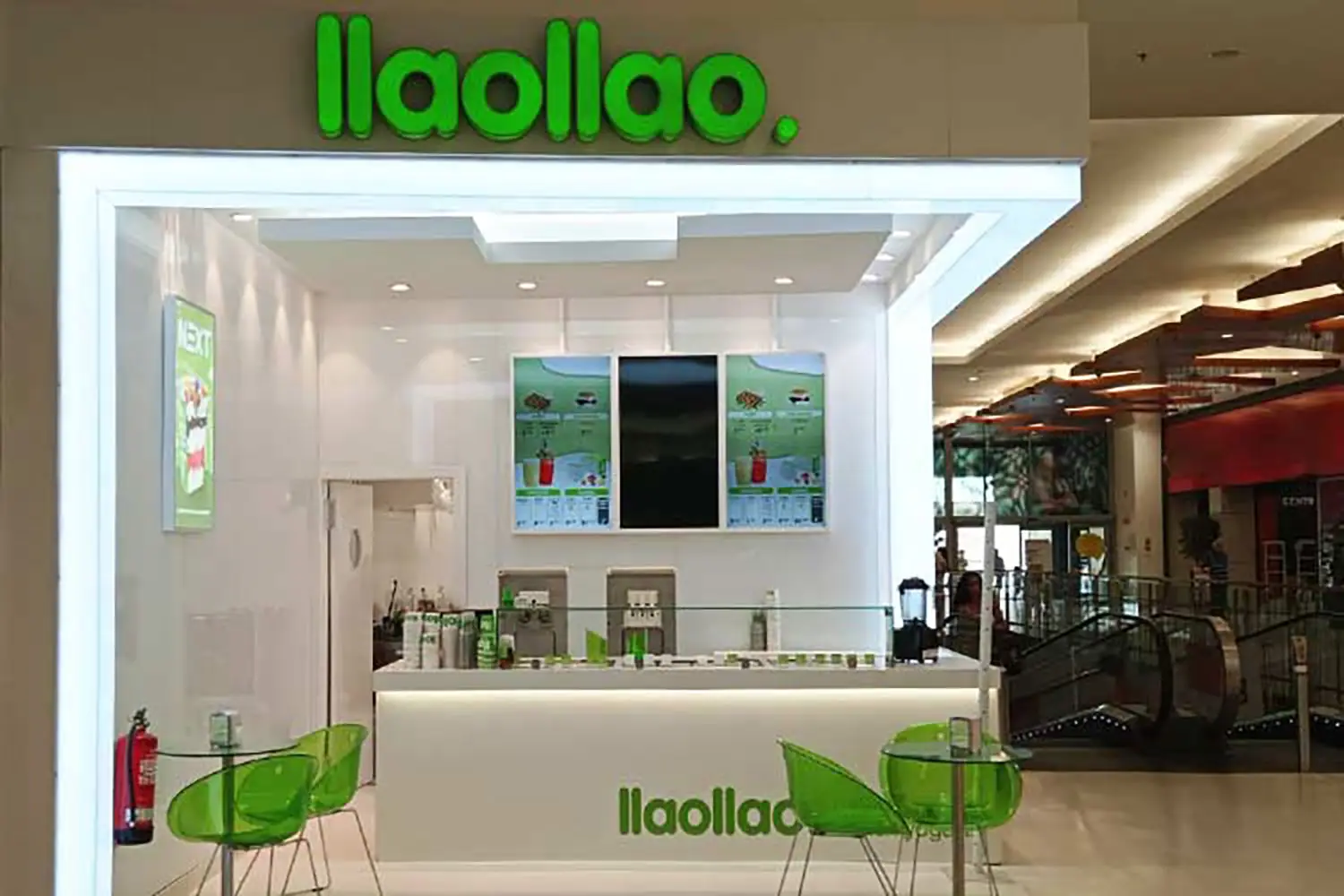 llaollao frozen yogurt no MAR Shopping Matosinhos.