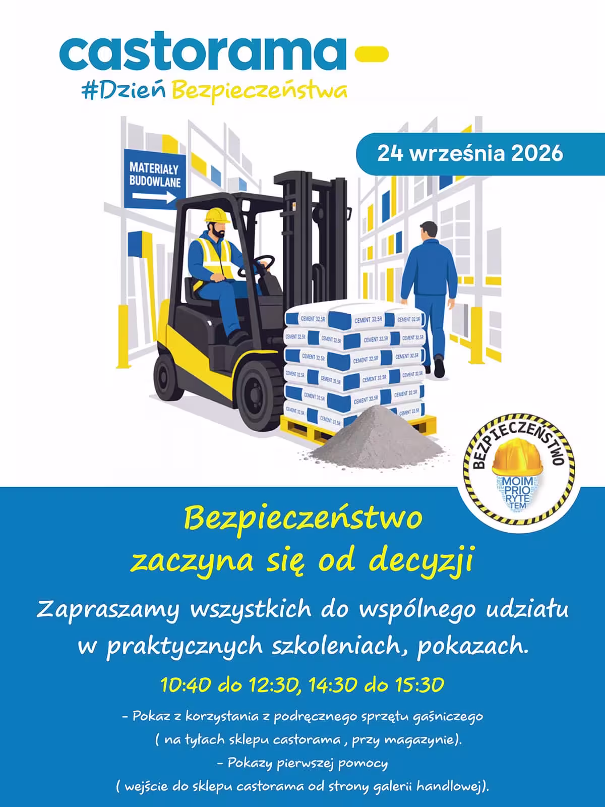 Dzień Bezpieczeństwa z Castoramą w Wola Parku