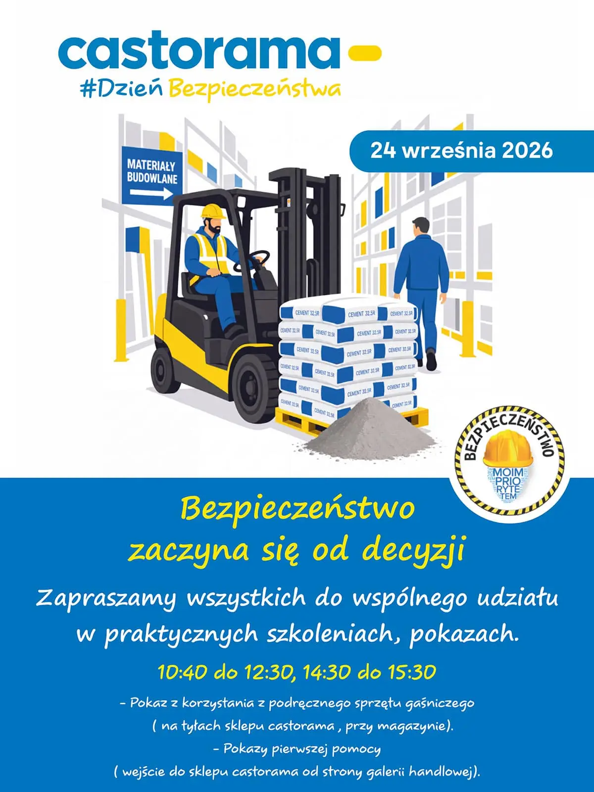 Dzień Bezpieczeństwa z Castoramą w Wola Parku