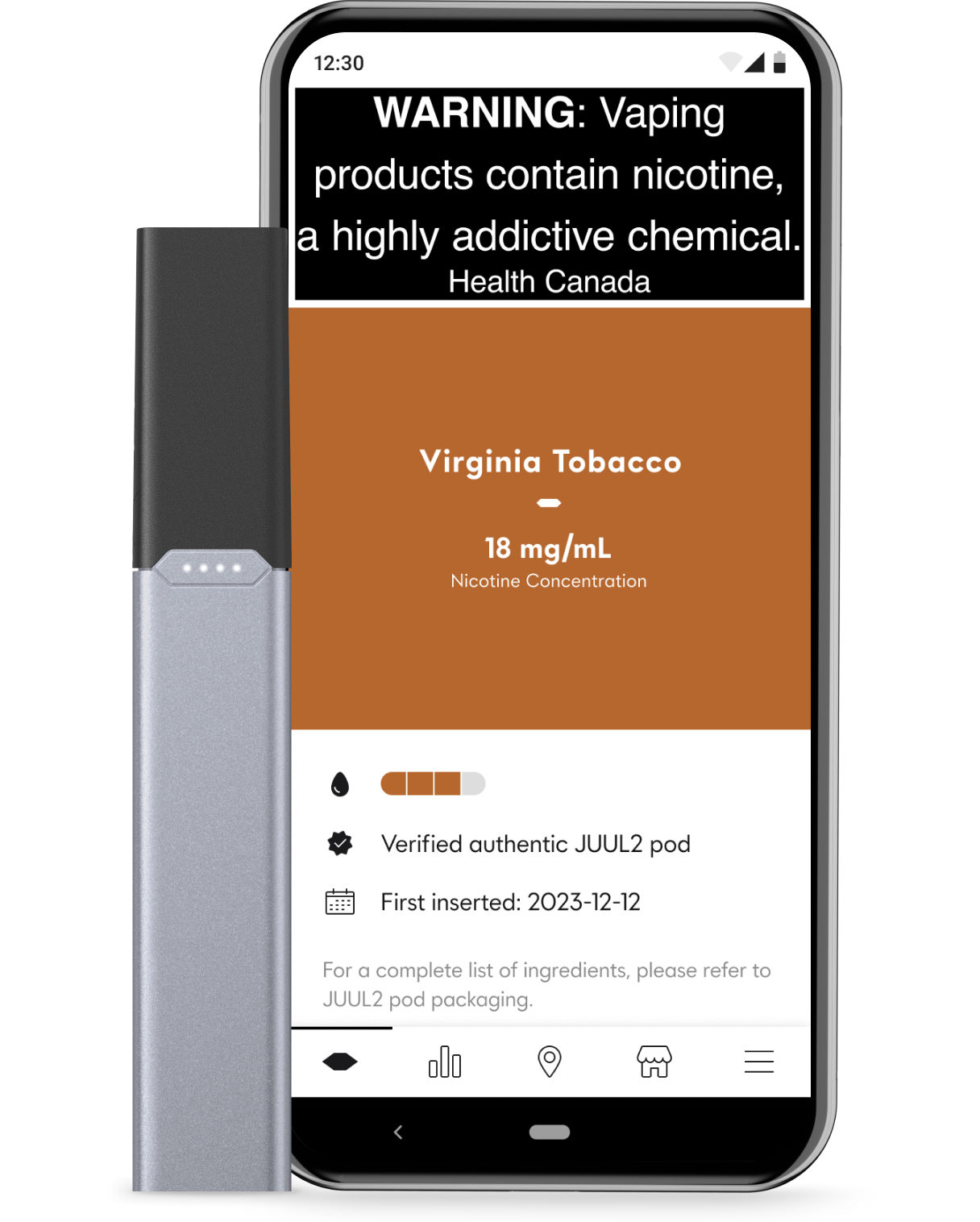 vape pod equivalent to cigarettes DYK...One Juul pod contains as much nicotine as a pack of cigarettes. Side  effects include increased heart rate and blood pressure, lung disease,  chronic bronchitis and insulin resistance leading to type 2 main image 0