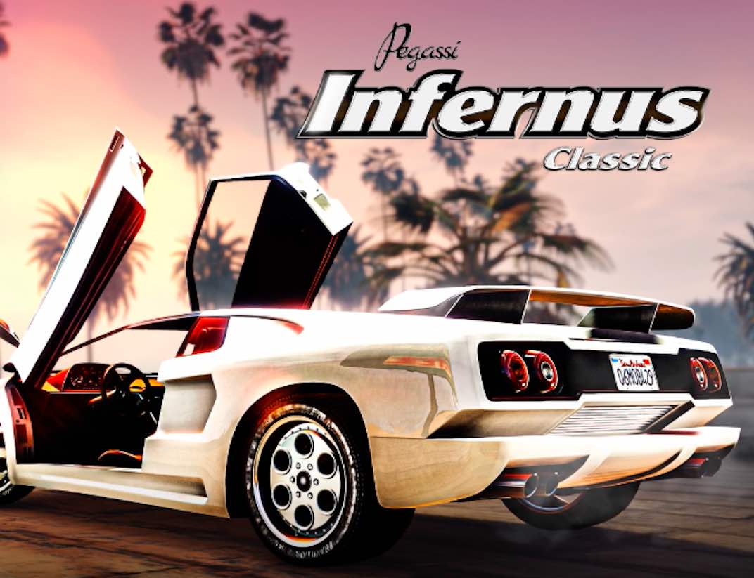 For the Grand Theft Auto Jun 2nd, 2022 weekly update the podium vehicle is the Pegassi Infernus Classic.