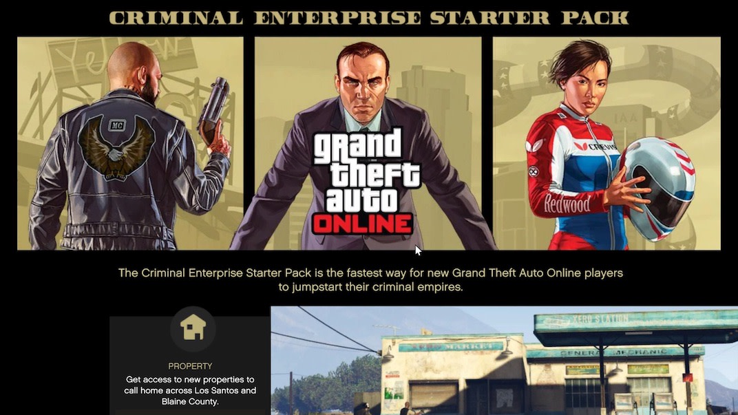 Here is a list of everything you can get for FREE with the Criminal Enterprise Starter Pack.