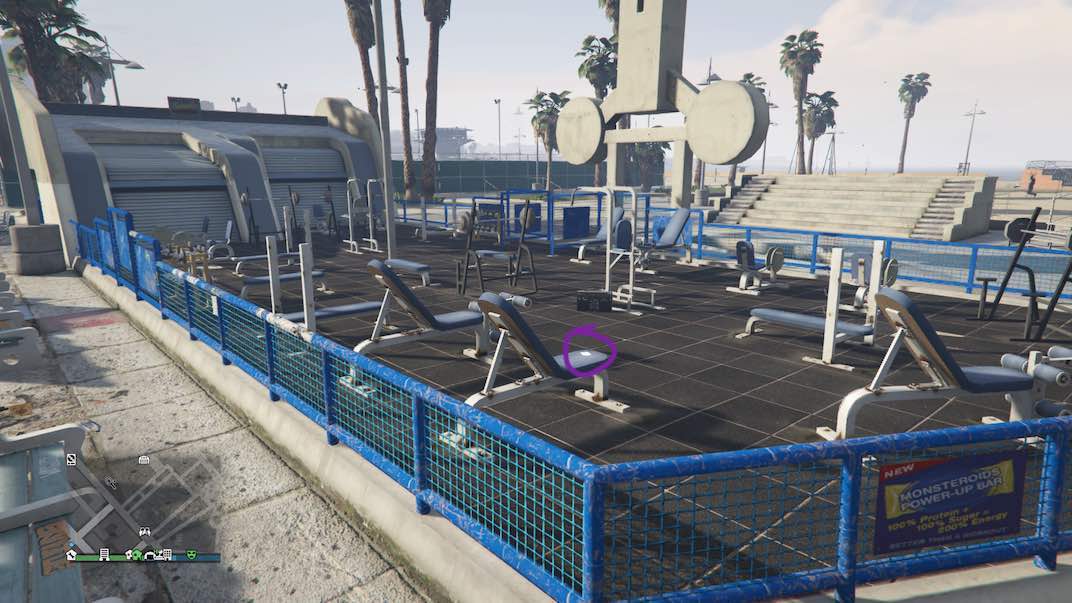 This is playing card location 19 of 54 in Grand theft Auto V Online