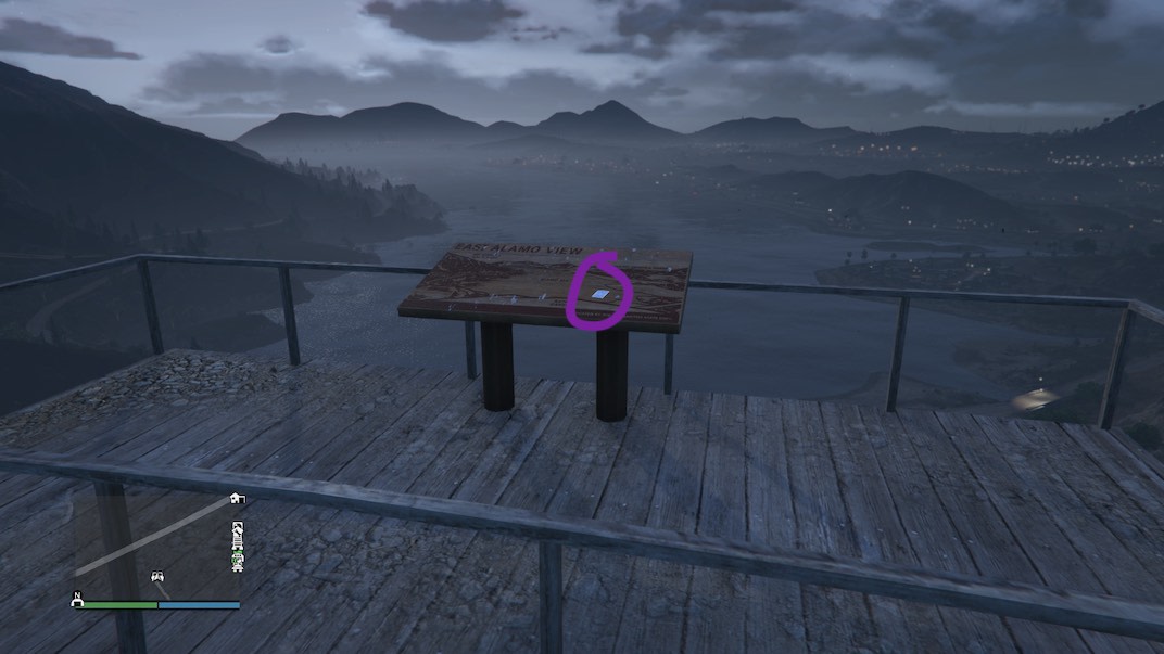 Location 54 of 54 playing card collectibles in Grand Theft Auto V Online