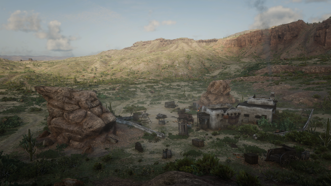 Rdr 2 cholla springs где