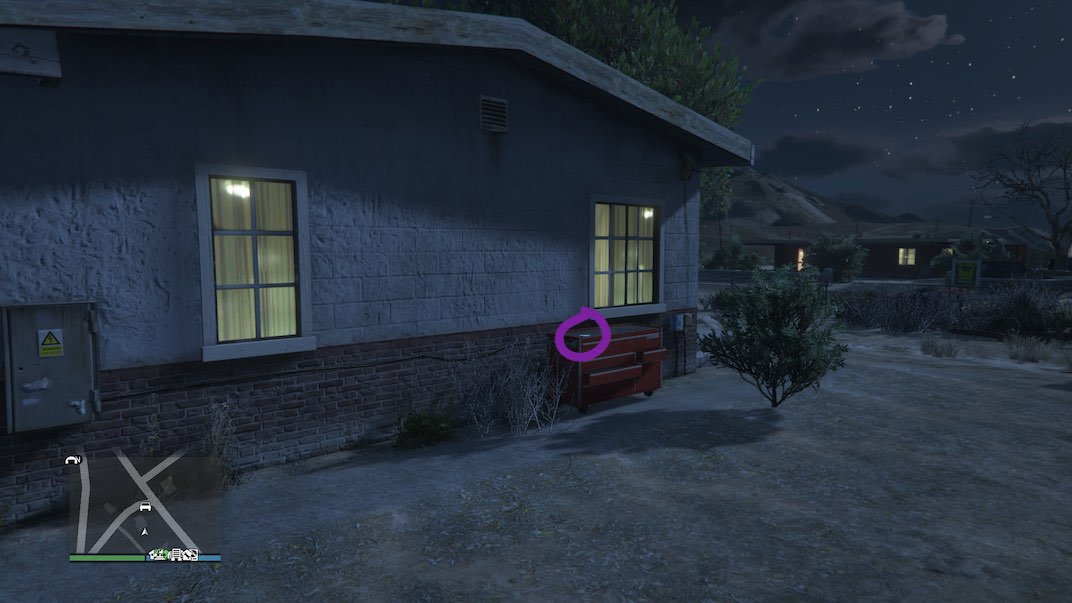 Playing card location 38 of 54 in Grand Theft Auto V Online