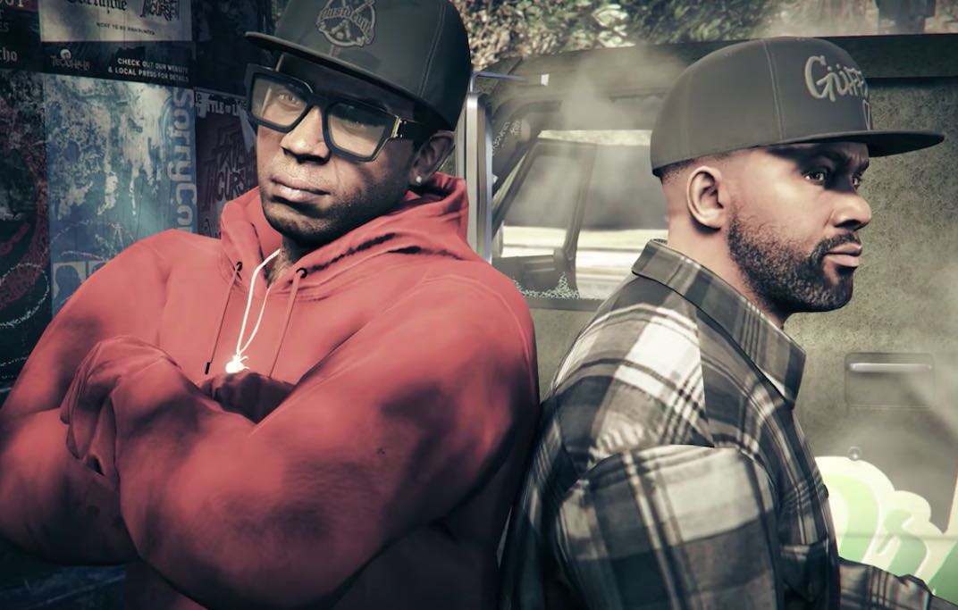 Enjoy a fun final cut scene at the end of the third Short Trip in Grand Theft Auto V Online.