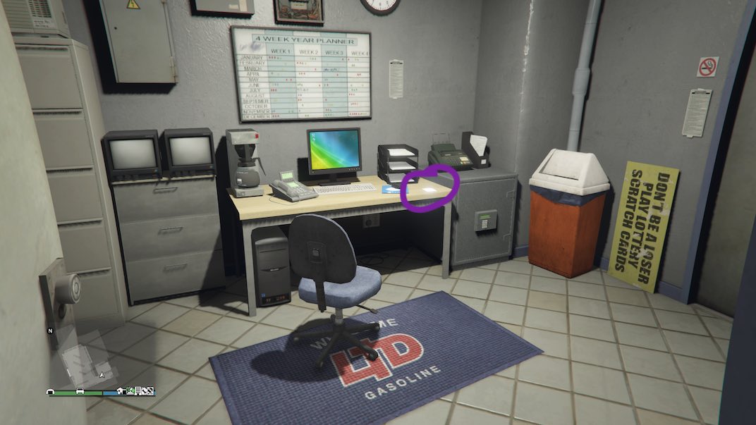 Location 52 of 54 playing card collectibles in Grand Theft Auto V Online