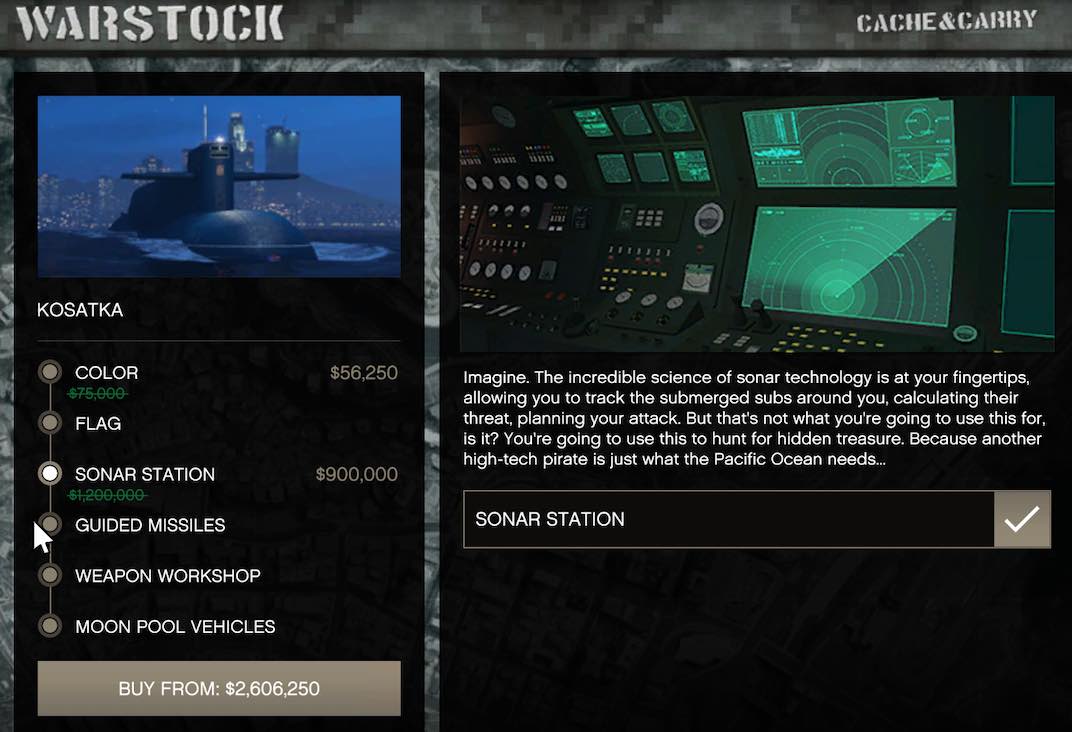 Everything You Need To Know About The Kosatka Submarine In GTA Online Gta V Online How To Purchase The Kosatka Submarine 