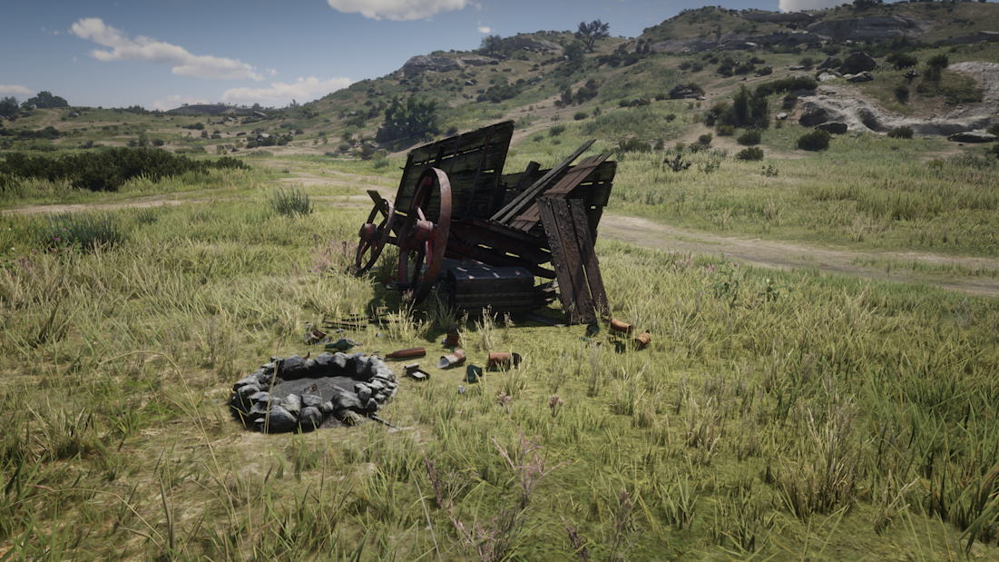 Red Dead Redemption 2 Cobalt Petrified Wood Cobalt Petrified Wood Location - Talisman Ingredient - Red Dead