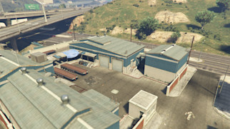 El Burro Heights - Vehicle Warehouse in GTA Online on the GTA 5 Map ...