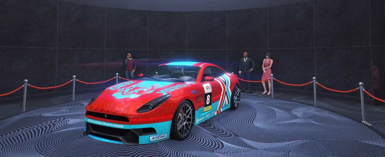 For the April 28th, 2023 Grand Theft Auto V Online weekly update the podium vehicle is the Ocelot Lynx.