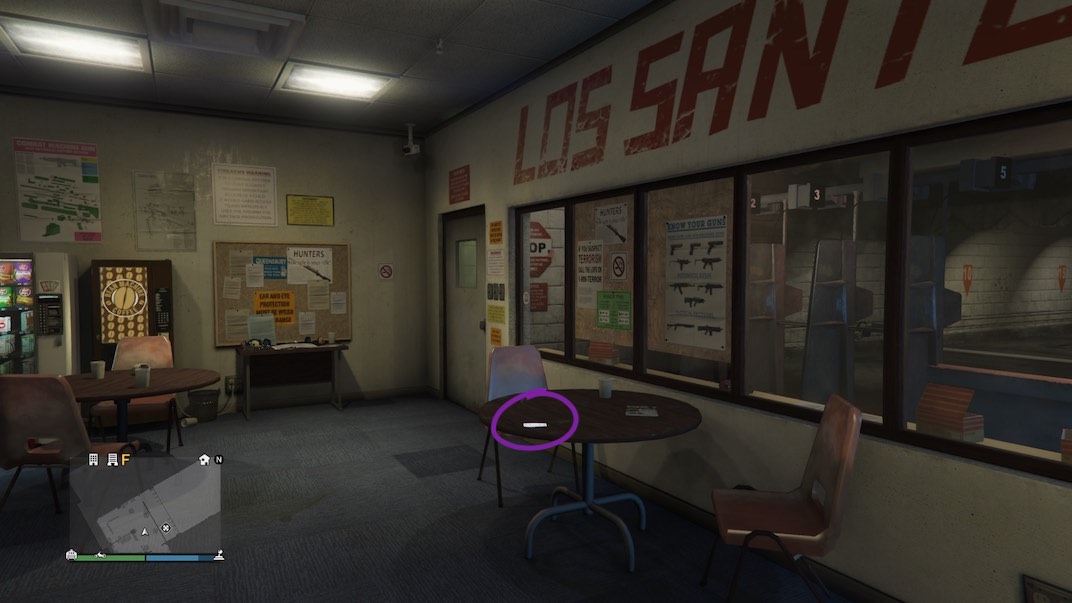 This is location 13 of 54 Playing Cards on Grand Theft Auto V Online