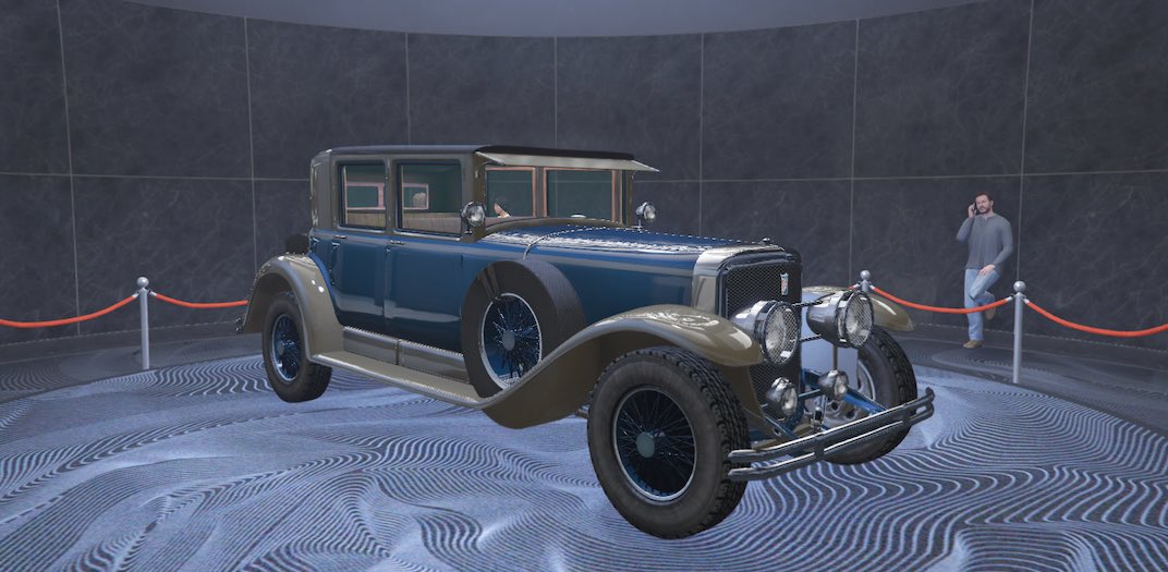 For the February 9th, 2023 Grand Theft Auto V Online weekly update the podium vehicle is the Albany Roosevelt.