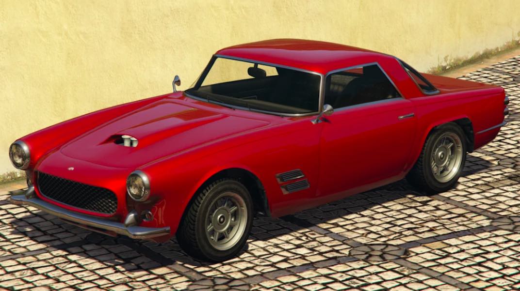 For the November 4th, 2021 Grand Theft Auto Weekly Update the podium vehicle is the Lampadati Casco.