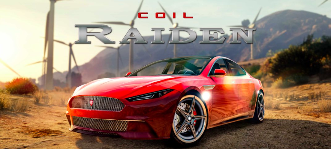 For the January 6th, 2022 Grand Theft Auto V Online weekly update the podium vehicle is The Coil Raiden.