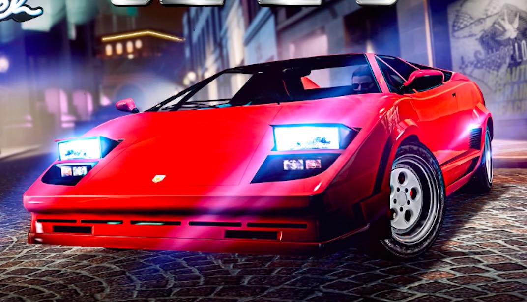 The podium vehicle for the Grand Theft Auto V Online March 24th, 2022 weekly update is the Pegassi Torero.