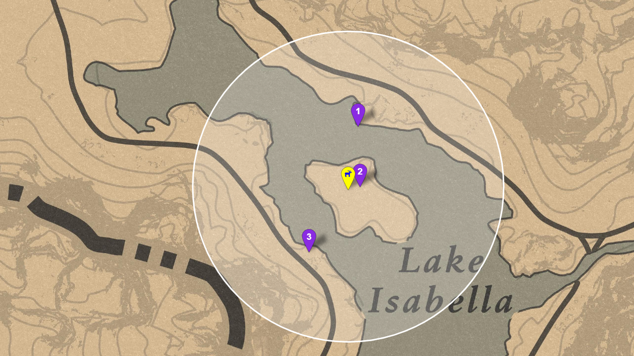 Rastløs skrue Specialist Red Dead Redemption 2 Legendary Animal Locations and Maps - RedDead.gg