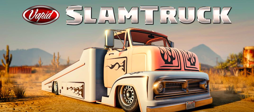 For the December 30th, 2021 Grand Theft Auto V Online weekly update the podium vehicle is the Vapid Slamtruck.