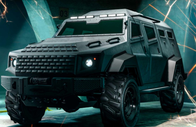 For the January 5th, 2023 Grand Theft Auto V Online weekly update the podium vehicle is the Insurgent.