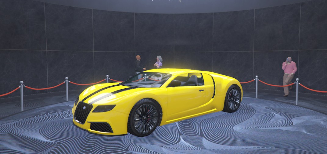 For the December 29th, 2022 Grand Theft Auto V Online weekly update the podium vehicle is the Adder.