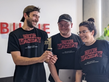 Winning Team of the Billie Hack Day