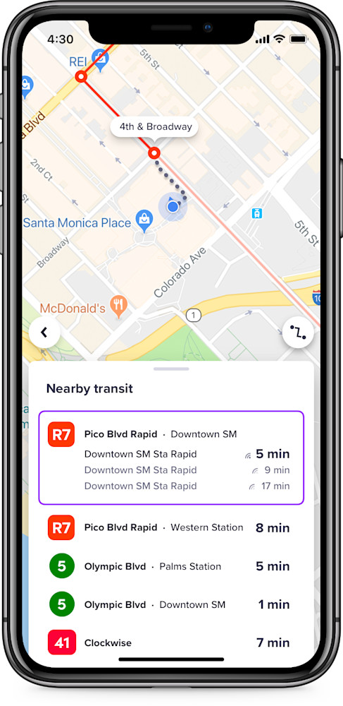 Lyft Launches Nearby Transit in Santa Monica - Lyft Blog