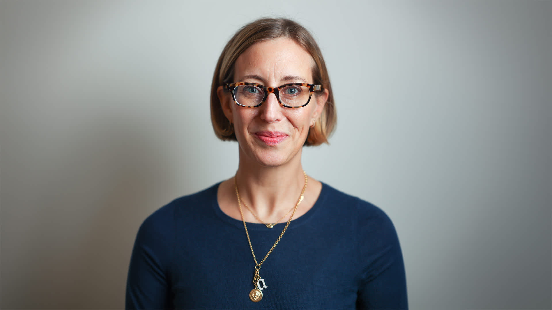 Headshot of Dana Rasmussen, Lyft's Chief People Officer. 