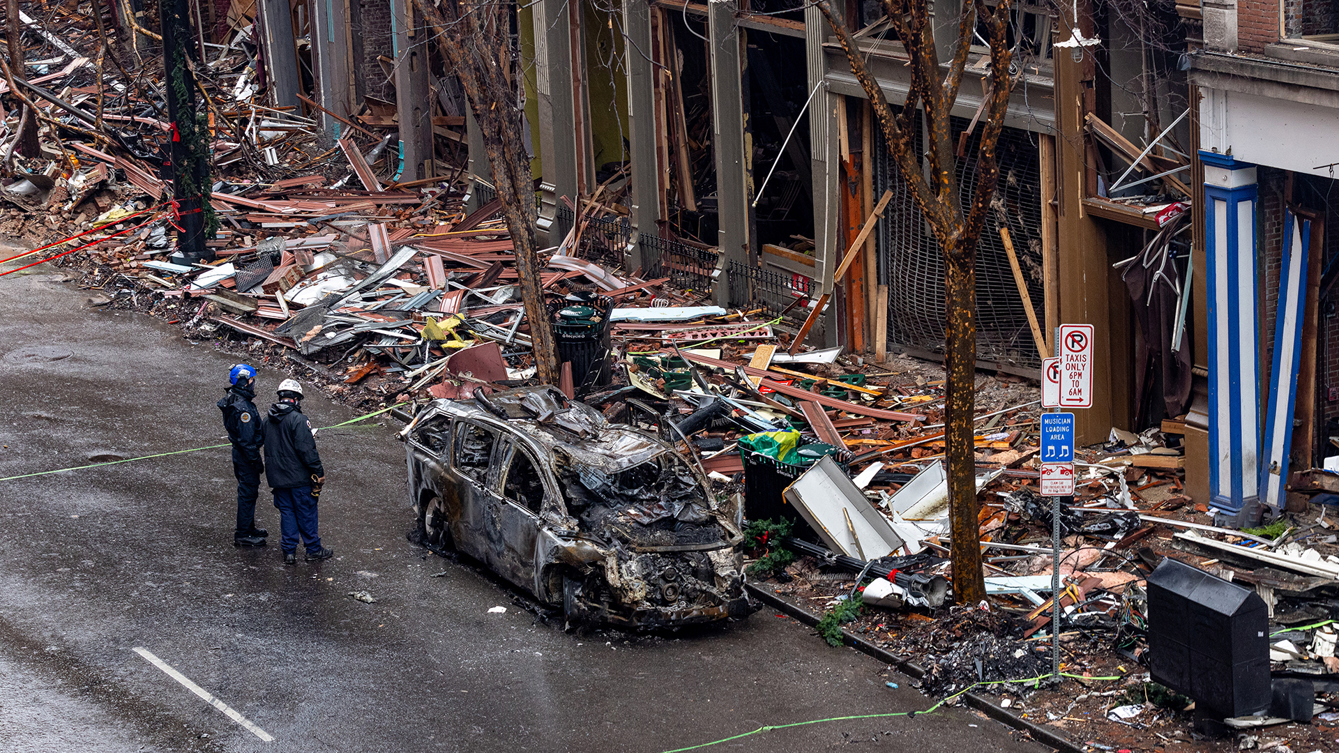 Nashville Bomb 2020 How Experts Responded At Lyft S Office   Wreckage Bombing 01 