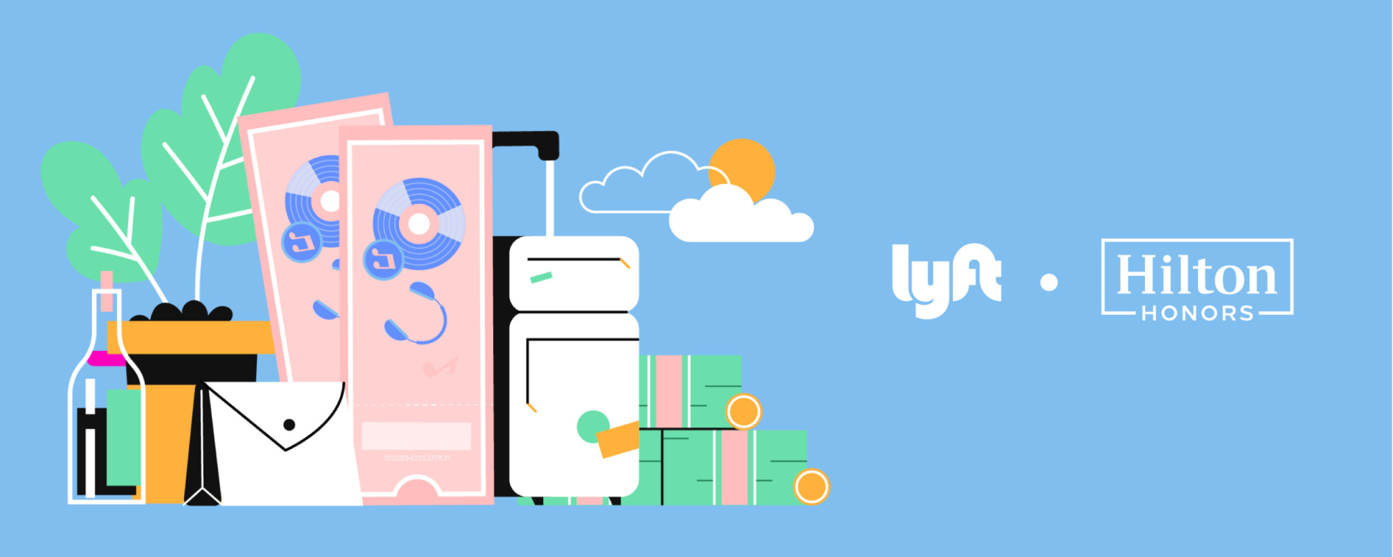 Poster - earn-hilton-honors-points-with-every-lyft-ride