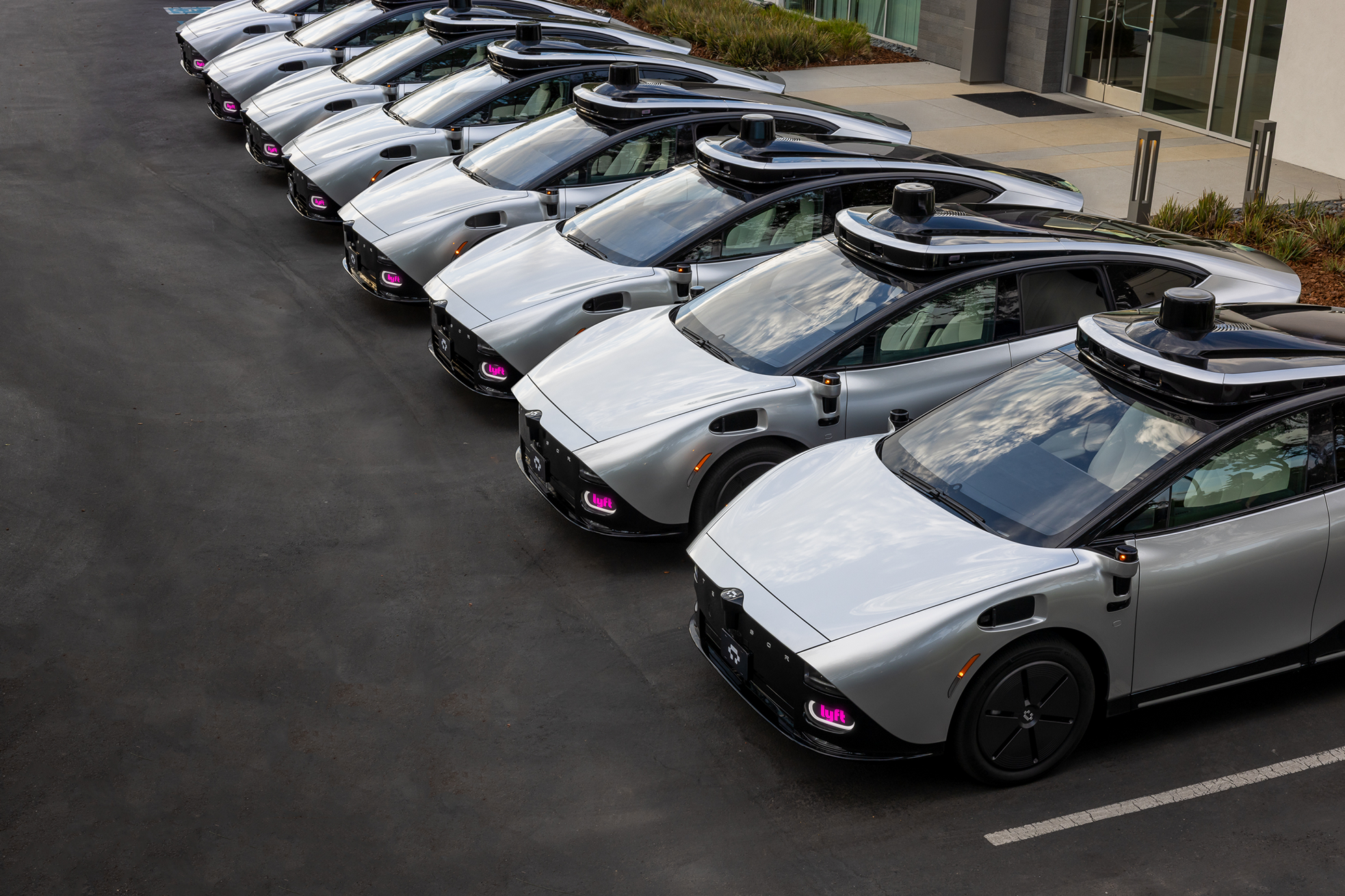 Lyft Tensor Fleet Mockup Image