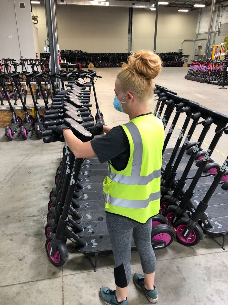 Maintaining our scooter fleet