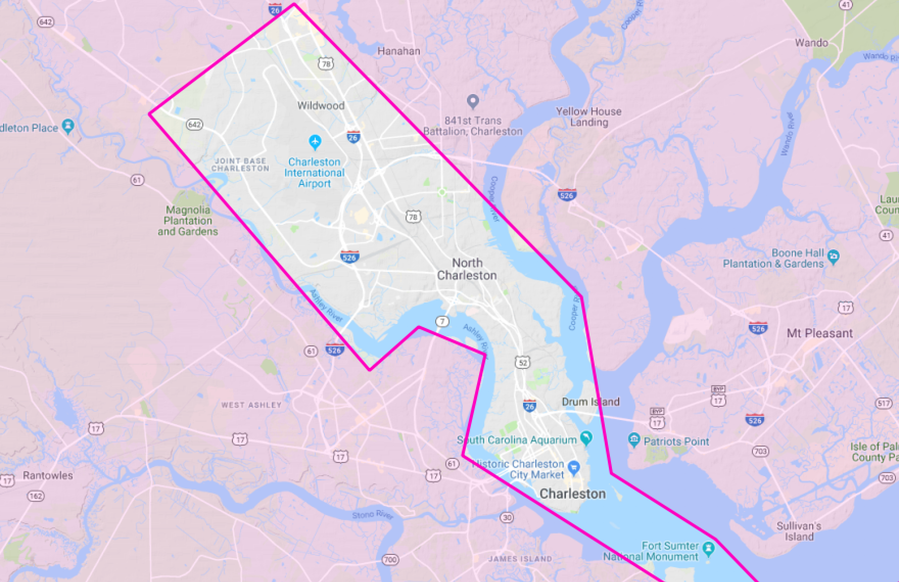 Poster - charleston-suburbs-pricing