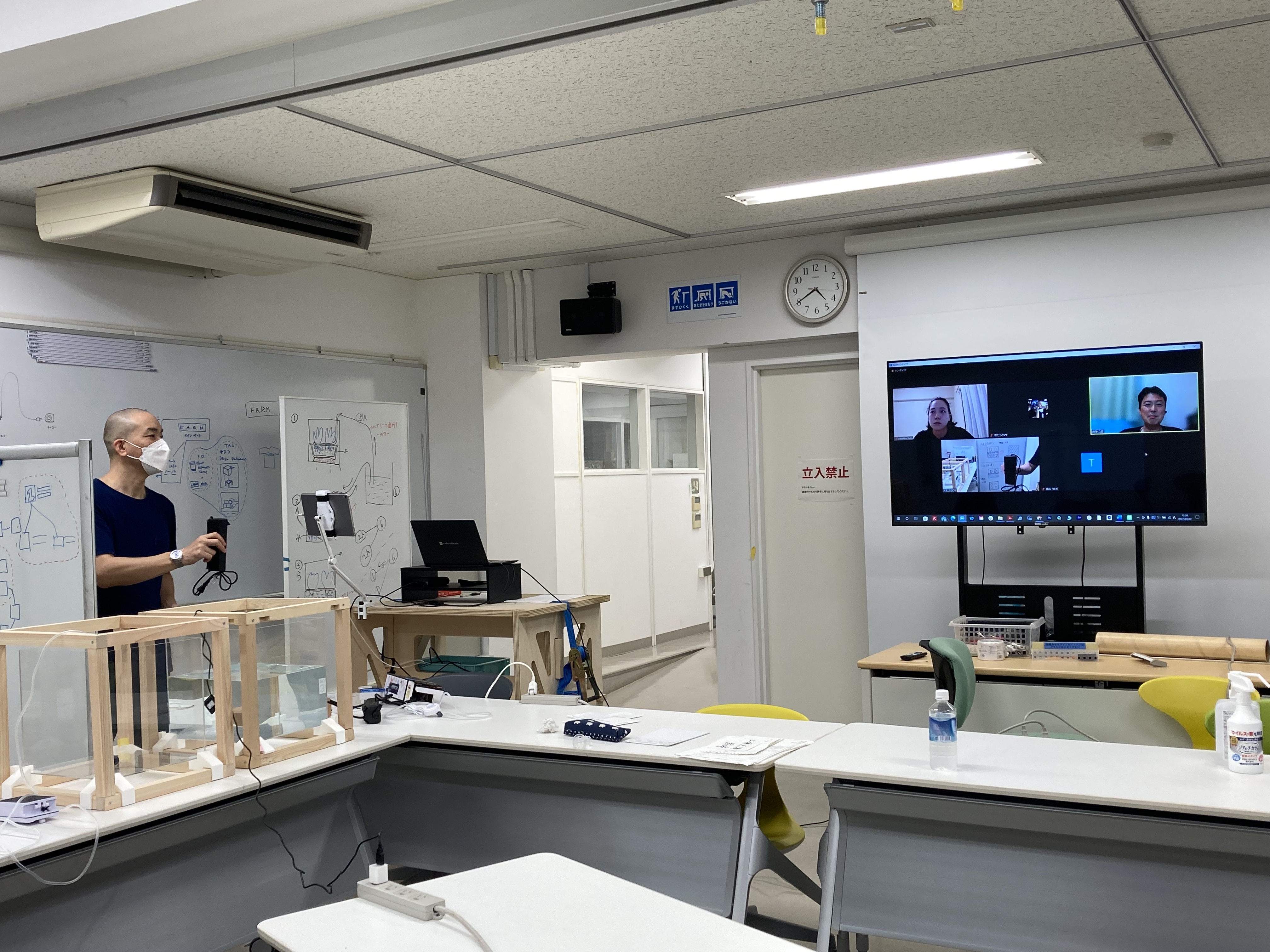 各栽培システムとそれぞれに使用する器具について、太陽グリーンエネジーさんとオンラインミーティングを開催しました。