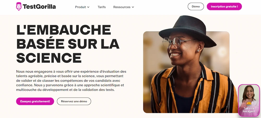 TestGorilla Contrôle de qualité