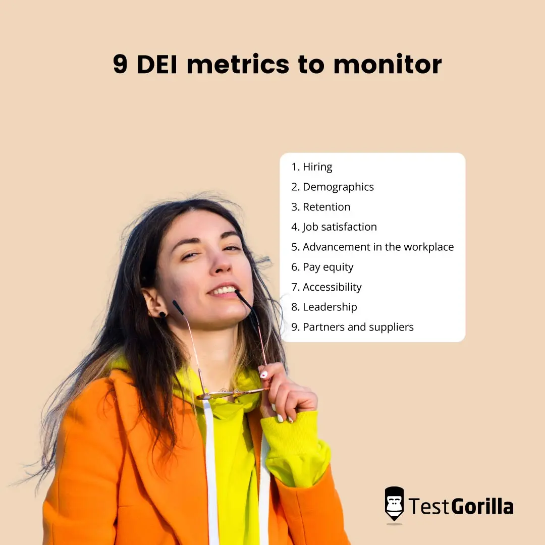 The top 9 DEI metrics to monitor