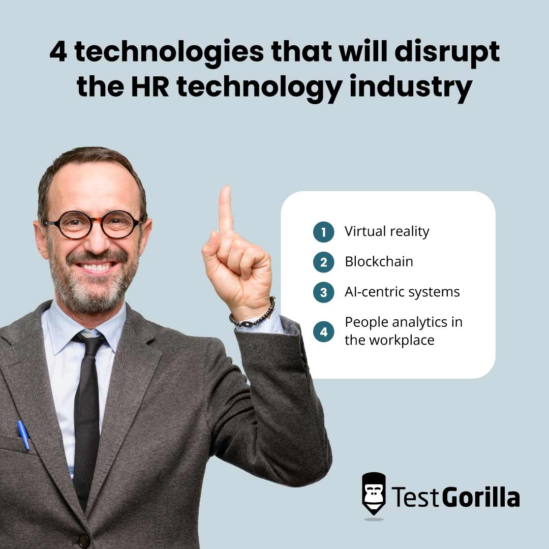 4 technologies that will disrupt the HR technology industry