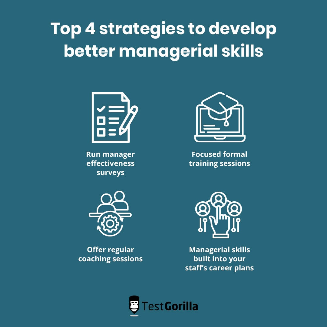 Top four strategies to develop better managerial skills 