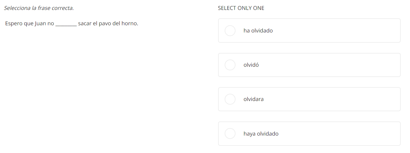 Choose the right language TestGorilla screenshot